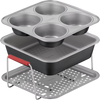 3-Piece Air Fryer Accessory Set Air Fryers 3-Piece Air Fryer Accessory Set 3-Piece Air Fryer Accessory Set Tefal