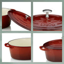 The German Outlet, Kela, Red Roasting Tray Calido - 2.5L