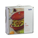 Red Roasting Tray Calido - 3.8L Dutch Ovens Red Roasting Tray Calido - 3.8L Red Roasting Tray Calido - 3.8L Kela