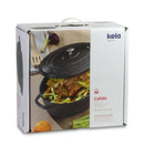 Black Roaster Calido Round 3.8L Dutch Ovens Black Roaster Calido Round 3.8L Black Roaster Calido Round 3.8L Kela