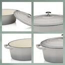 Grey Roasting Tray Round Calido 2.5L Dutch Ovens Grey Roasting Tray Round Calido 2.5L Grey Roasting Tray Round Calido 2.5L Kela
