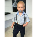 The German Outlet, Twistshake, 2x Baby's Dummy Grey & White
