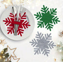 Snowflake Utensil Holders (13x15cm) - 1 Piece christmas decoration Snowflake Utensil Holders (13x15cm) - 1 Piece Snowflake Utensil Holders (13x15cm) - 1 Piece Dream G Store