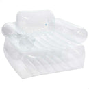 Inflated Chair, Transparent Air Chair Inflated Chair, Transparent Inflated Chair, Transparent Intex
