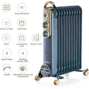 Vintage Oil Radiator 11 Fins 2500W Max Power Heaters Vintage Oil Radiator 11 Fins 2500W Max Power Vintage Oil Radiator 11 Fins 2500W Max Power Ariete