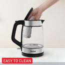 Electric Glass Kettle, 1.7L 2200W Water Kettle Electric Glass Kettle, 1.7L 2200W Electric Glass Kettle, 1.7L 2200W Tefal
