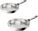 Set 2 Frypans 24/28 cm Stainless Steel Emotion+ Frying Pan Set 2 Frypans 24/28 cm Stainless Steel Emotion+ Set 2 Frypans 24/28 cm Stainless Steel Emotion+ Tefal
