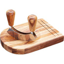 Natural Elements Acacia Wood Hachoir Set Hachoir Set Serving Trays Natural Elements Acacia Wood Hachoir Set Hachoir Set Natural Elements Acacia Wood Hachoir Set Hachoir Set KitchenCraft