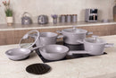 10 Pcs Cookware Set, Taupe
