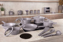15 Pcs Cookware Set, Taupe