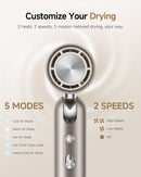 Pocket High Speed Hair Dryer - Gold Hair Dryers Pocket High Speed Hair Dryer - Gold Pocket High Speed Hair Dryer - Gold Dreame