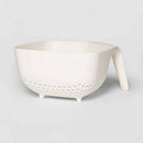 Plastic Square White Colander Colanders & Strainers Plastic Square White Colander Plastic Square White Colander Joseph Joseph