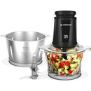 XXXL Glass & Stainless Steel Chopper + Mincer