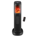 PTC Tower Fan Heater LED Flame 2000W Heaters PTC Tower Fan Heater LED Flame 2000W PTC Tower Fan Heater LED Flame 2000W Beper