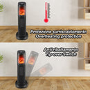 PTC Tower Fan Heater LED Flame 2000W Heaters PTC Tower Fan Heater LED Flame 2000W PTC Tower Fan Heater LED Flame 2000W Beper