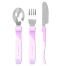 The German Outlet, Twistshake, Learn Cutlery Stainless Steel 12+m