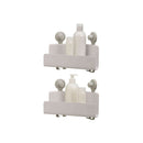 The German Outlet, Joseph Joseph, EasyStore 2-piece Corner Shower Shelf Set