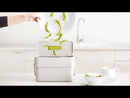 Stack 4L Stone Food Waste Caddy