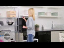 Table Top Mini Fridge in Black